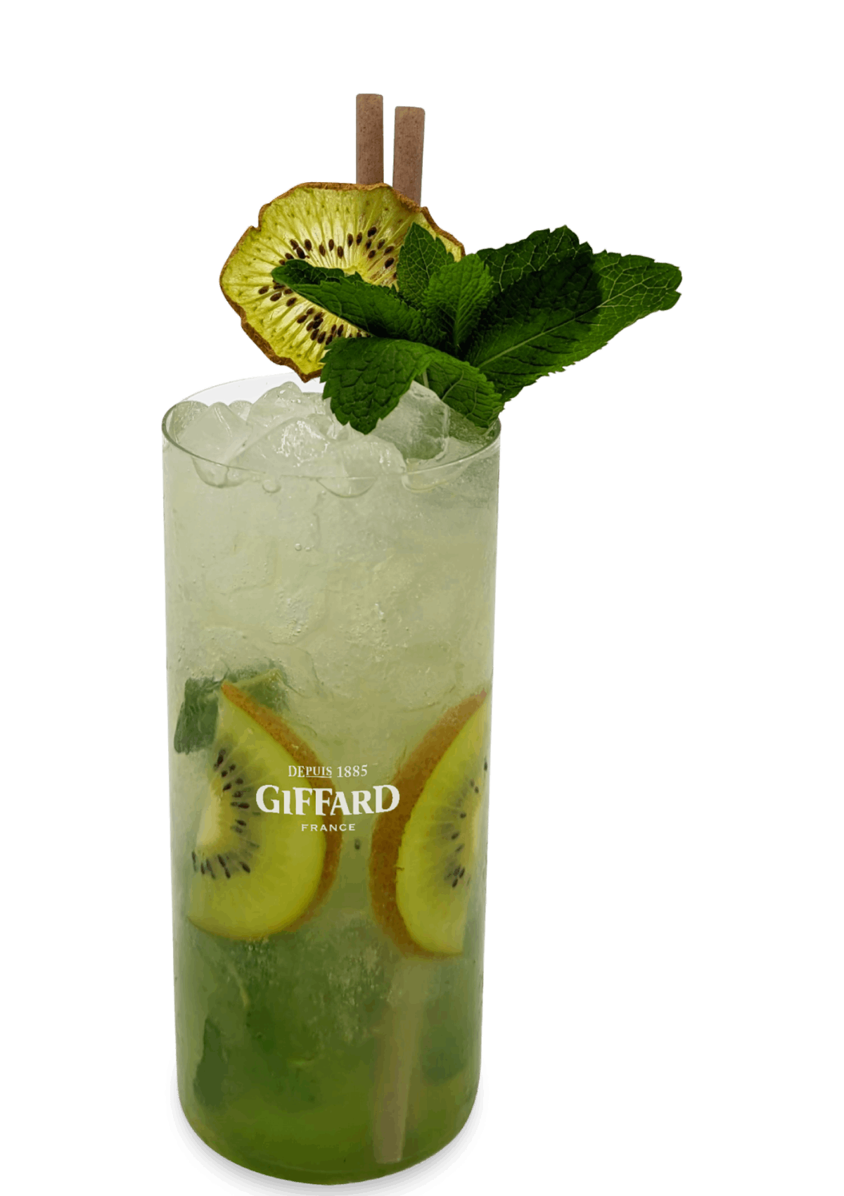 Kiwi Mojito Coktail Recipe - Giffard